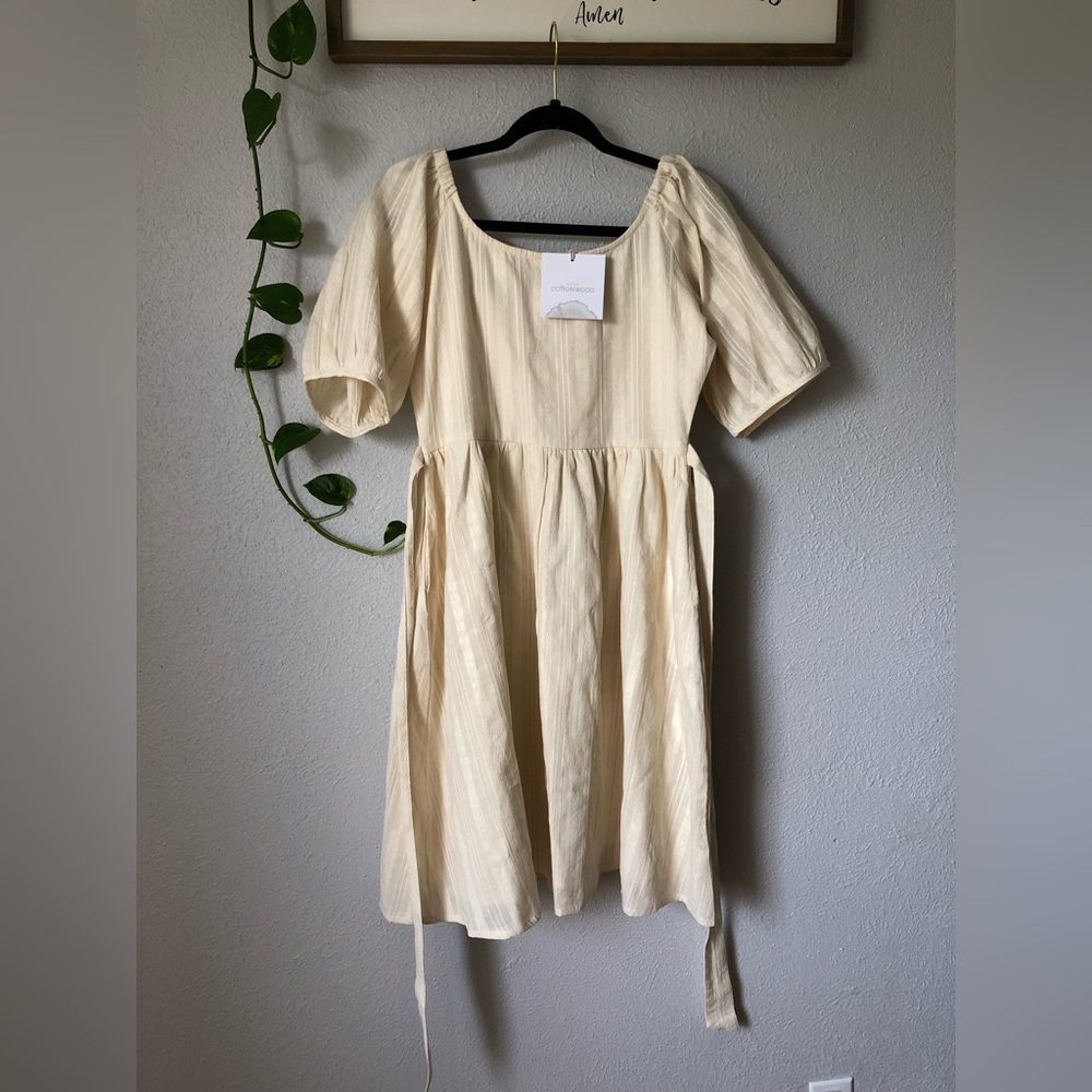 Cream Little Cottonwood Midi Brook